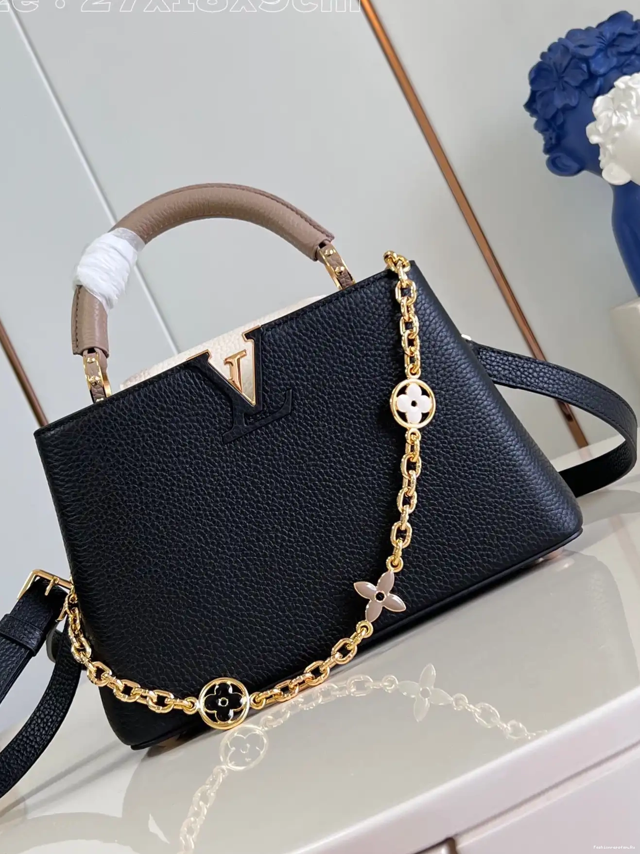FS CHEAP VUITTON LOUIS CAPUCINES BB-27*18*9CM 0630